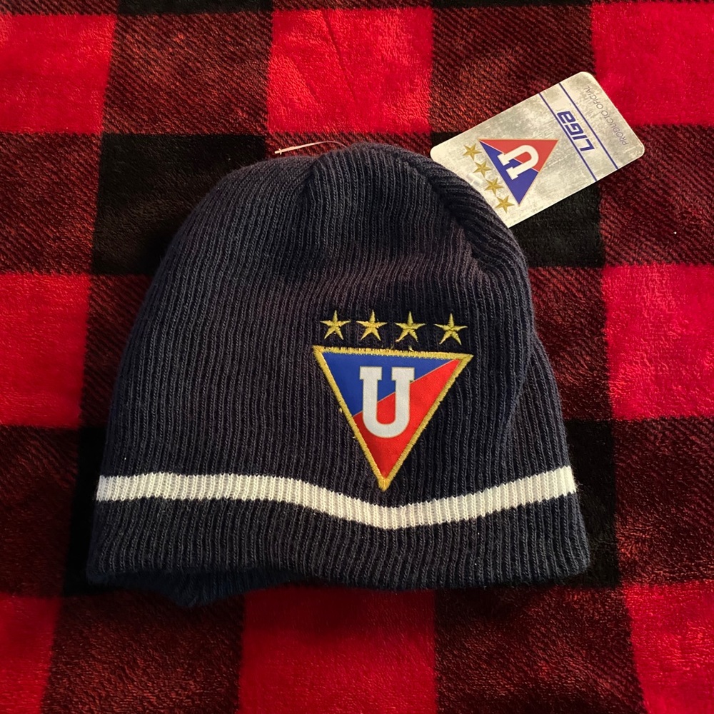 Liga de Quito soccer team beanie
